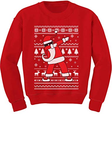 Ugly Christmas Sweaters Kids Sweatshirt Dabbing Santa Long Sleeve Shir – Ugly Christmas Sweater Party